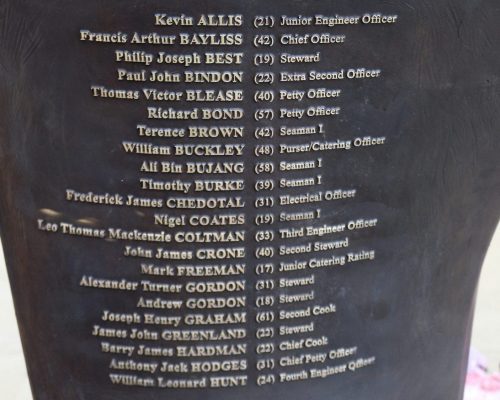 MV_Derbyshire_memorial_names_1